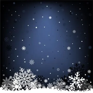 Dark blue snow mesh background Stock Illustration