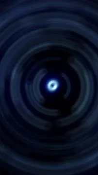 Dark blue spiral vortex with soft circular motion, forming a futuristic tun.. Illustrazione stock