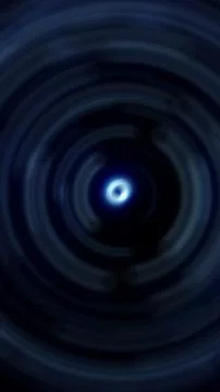 Dark blue spiral vortex with soft circular motion, forming a futuristic tun.. Stock Illustration