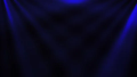 Dark blue spotlight beam shining down. Stock Footage 340009019