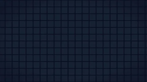 Dark blue square pattern seamless loop background animation moving horizontally. Stock Footage 318988169