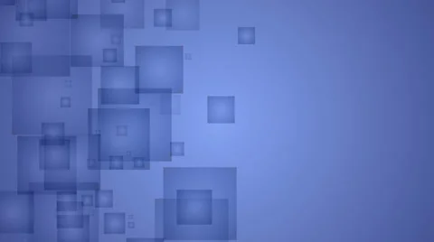 Dark Blue Squares. Stock Footage 58448901