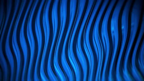 Dark Blue Stripes Surface Motion Background Video stock 170707475