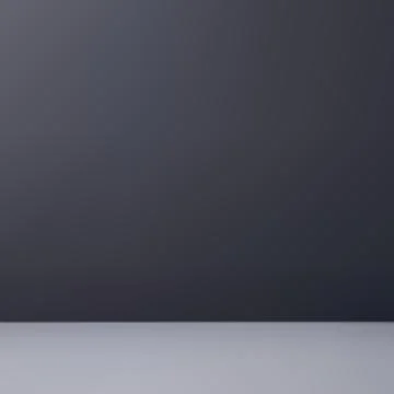 Dark blue studio room background with spotlight gradient. Illustrazione stock