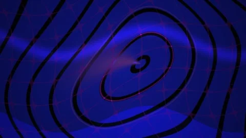Dark blue swirling pattern background design. Stock Footage 340009263
