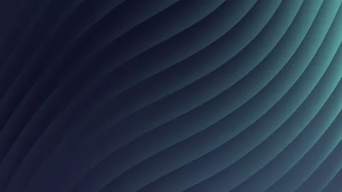 Dark blue teal diagonal curved lines form abstract background. Vidéo 295047115
