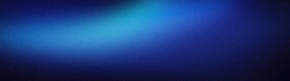 Dark blue teal gradient blur background wide abstract grainy wallpaper tech.. Stock Illustration