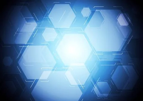 Dark blue tech backdrop Dark blue tech vector backdrop Copyright: xZoonar.... Stock Photos