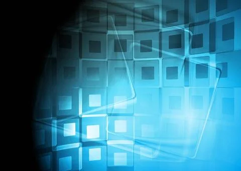 Dark blue tech background. Vector eps 10 Dark blue tech background. Vector... Stockfoto's