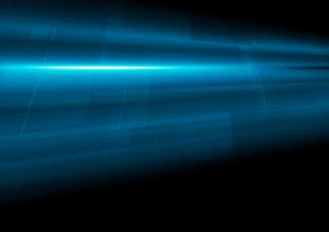 Dark blue tech motion abstract background Stock Illustration