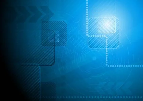 Dark blue technical design. Eps 10 vector illustration Dark blue technical... Foto stock