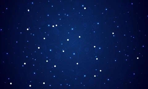 Dark blue technology background Stock-Illustration