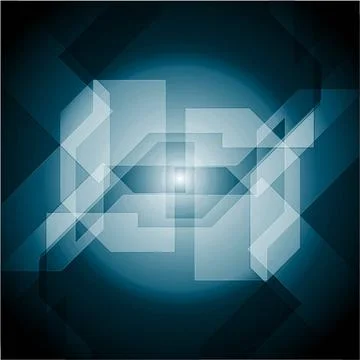 Dark blue technology design. Vector illustration Dark blue technology desi... 스톡 사진