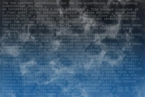 Dark blue with text as background Stock Photos