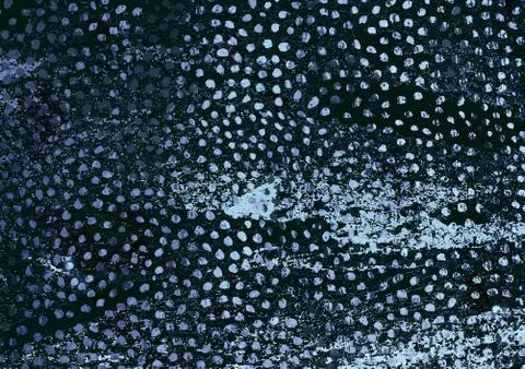 Dark blue textured background and light blue dotted pattern effect Illustrazione stock