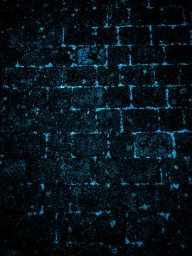 Dark Blue Textured Block Pattern Background Stock Photos
