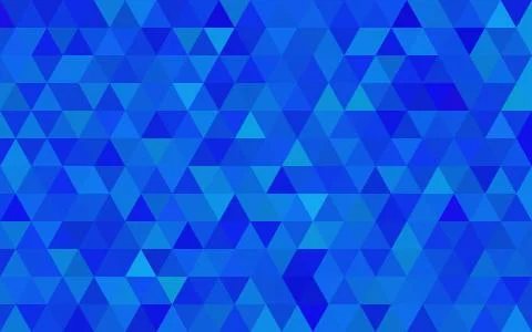 Dark Blue triangular low poly, Mosaic pattern Background, Vector illustration Stockillustratie