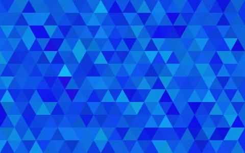 Dark Blue triangular low poly, Mosaic pattern Background, Vector illustration イラスト素材