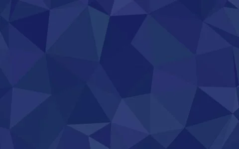 Dark Blue triangular low poly, Mosaic pattern Background, Vector illustration Stock Illustration