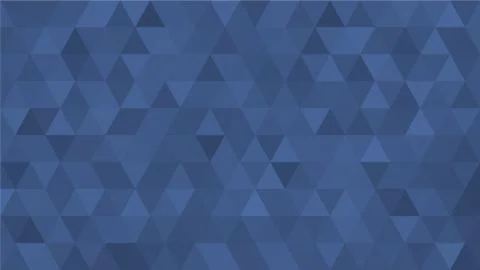 Dark Blue, Triangular  low poly, mosaic pattern background, Vector polygonal  Stockillustratie