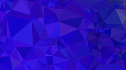 Dark Blue, Triangular  low poly, mosaic pattern background, Vector polygonal  Stock Illustration