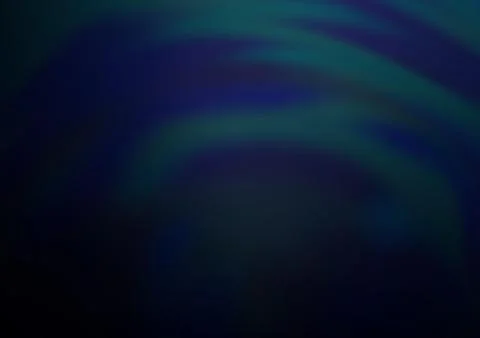 Dark BLUE vector abstract blurred template. Illustrazione stock