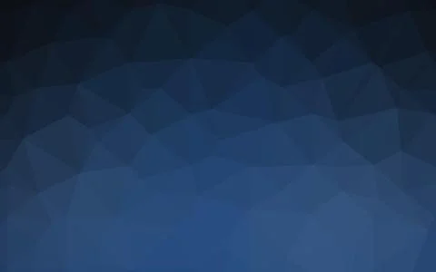 Dark BLUE vector abstract mosaic pattern. イラスト素材