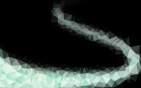 Dark BLUE vector abstract mosaic pattern. Illustrazione stock