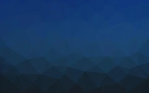 Dark BLUE vector abstract mosaic background. 스톡 일러스트