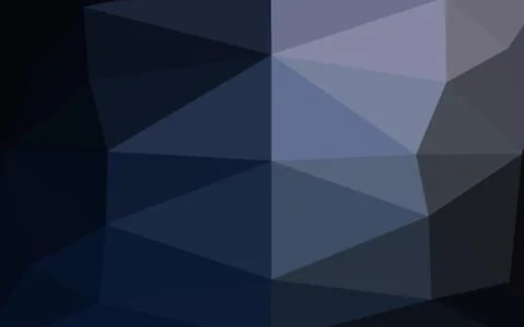Dark BLUE vector abstract mosaic pattern. Illustrazione stock