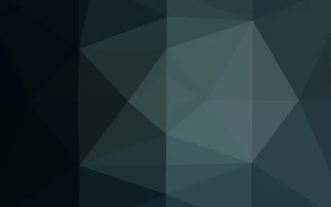 Dark BLUE vector abstract mosaic pattern. Illustrazione stock