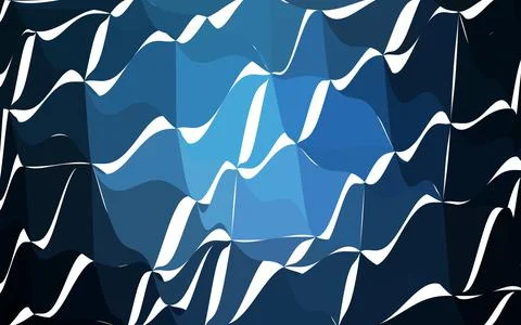 DARK BLUE vector abstract perspective background. Stock Illustration