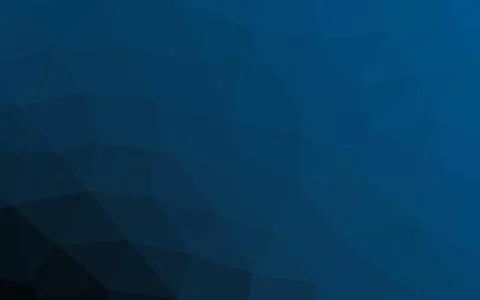 Dark BLUE vector abstract polygonal layout. Stock Illustration