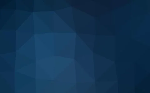 Dark BLUE vector abstract polygonal texture. Stock Illustration