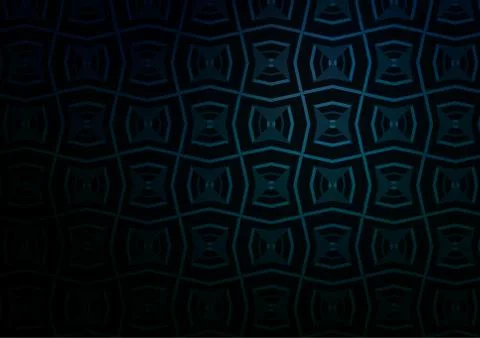 Dark BLUE vector backdrop with long lines. 스톡 일러스트
