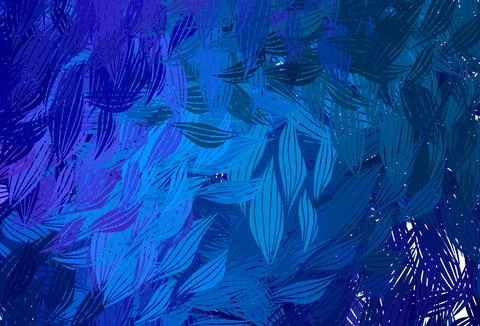 Dark BLUE vector backdrop with memphis shapes. Stock Illustration