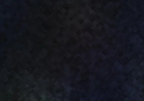 Dark BLUE vector backdrop with rectangles, squares. Stock Illustration