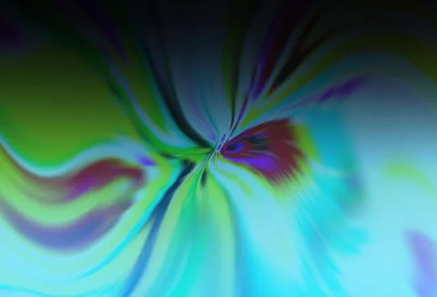 Dark BLUE vector background with curved lines. Stock Illustration