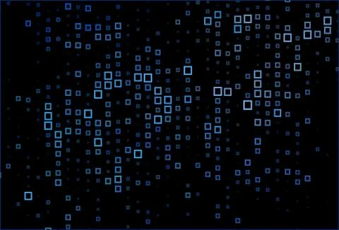 Dark BLUE vector background in polygonal style. Stock Illustration