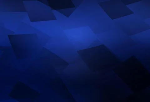 Dark BLUE vector background in polygonal style. Stock Illustration