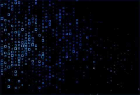 Dark BLUE vector background with rectangles. Stock Illustration