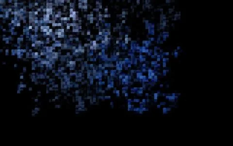 Dark BLUE vector background with rectangles. Ilustración de archivo