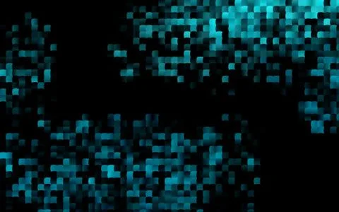 Dark BLUE vector background with rectangles. 스톡 일러스트