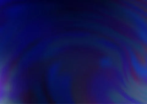 Dark BLUE vector blurred and colored background. Illustrazione stock