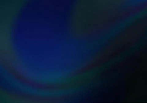 Dark BLUE vector blurred and colored background. Stock Illustration