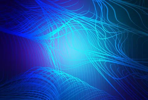 Dark BLUE vector blurred background. Stock Illustration