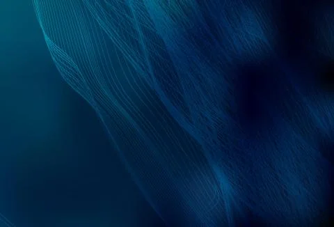 Dark BLUE vector blurred bright pattern. 스톡 일러스트