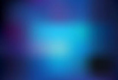 Dark BLUE vector blurred bright template. Illustrazione stock