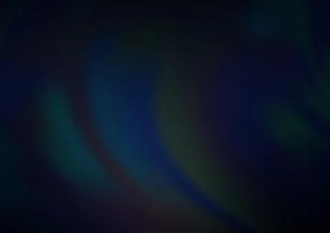 Dark BLUE vector blurred bright pattern. Stock Illustration