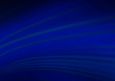 Dark BLUE vector blurred bright template. Illustrazione stock